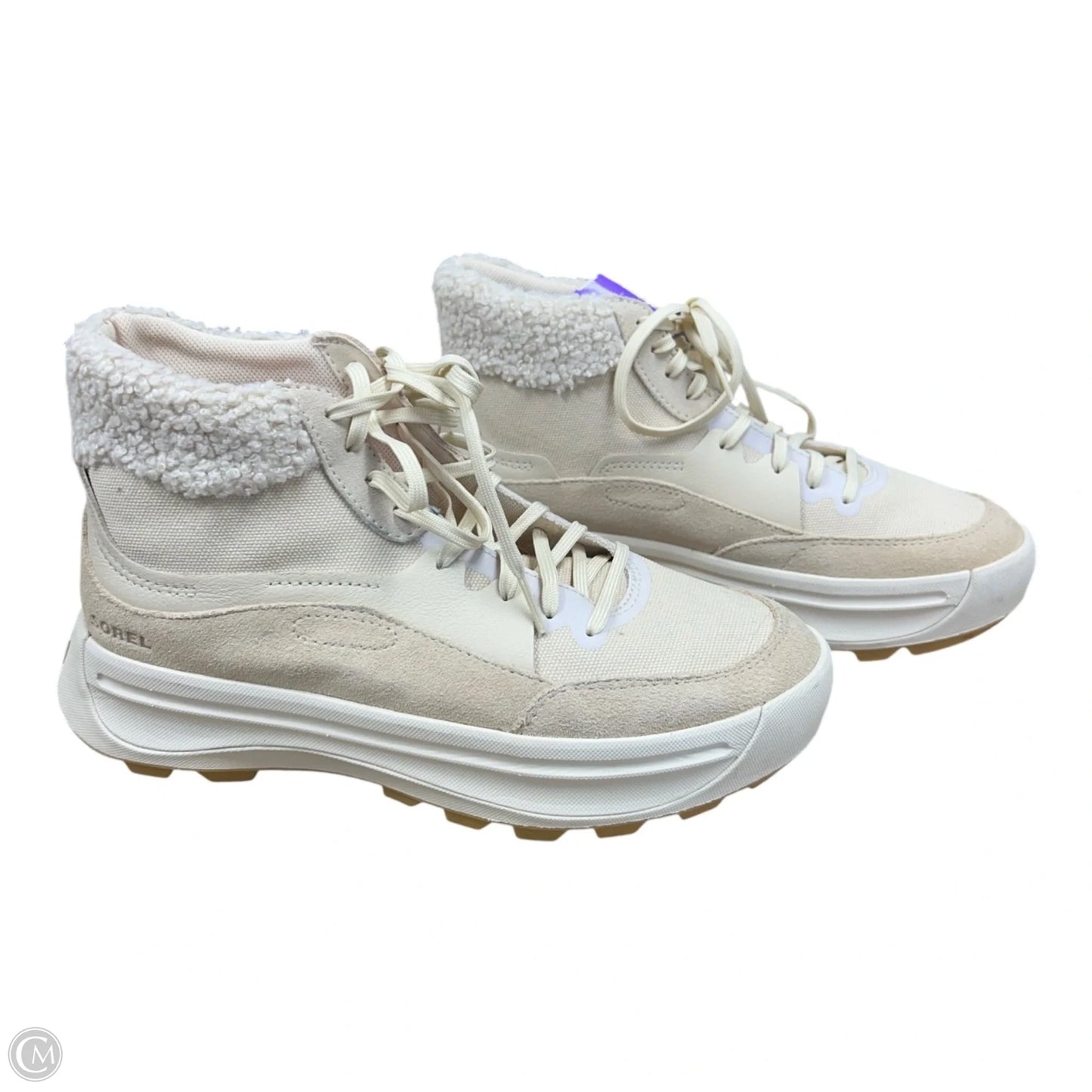 Shoes Sneakers By Sorel In Cream, Size: 8.5