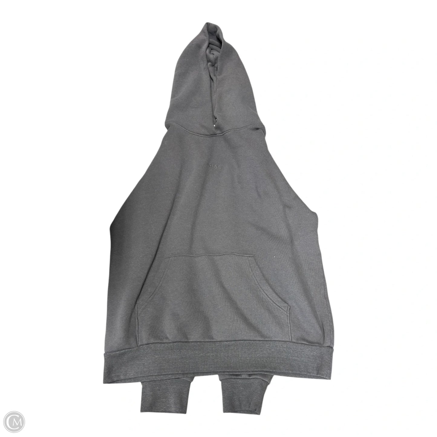 Sweatshirt Hoodie By Cmb In Grey, Size: Xl