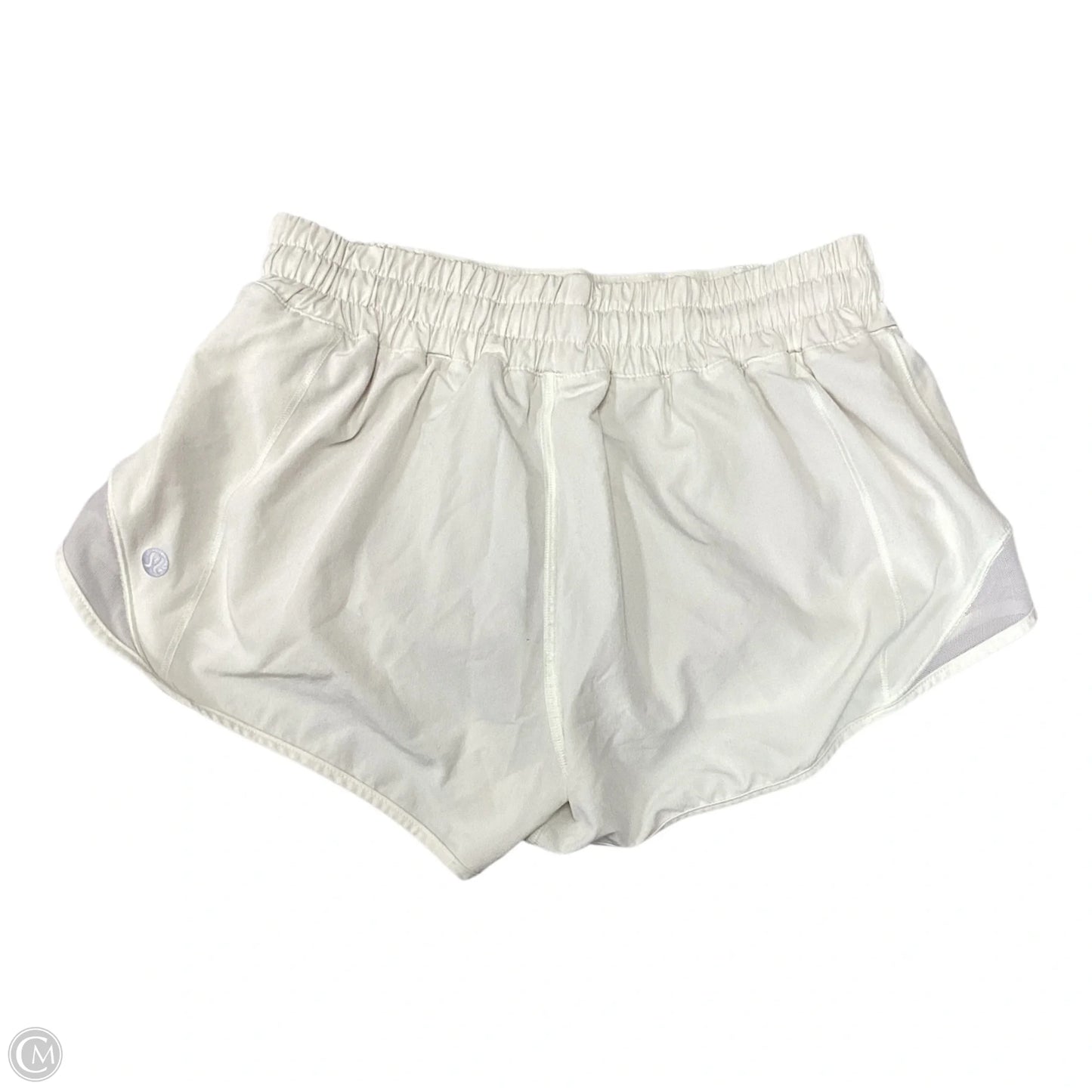 Athletic Shorts By Lululemon In Yellow, Size: 4