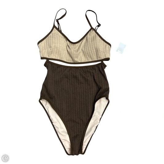 Swimsuit By Cupshe In Brown, Size: M