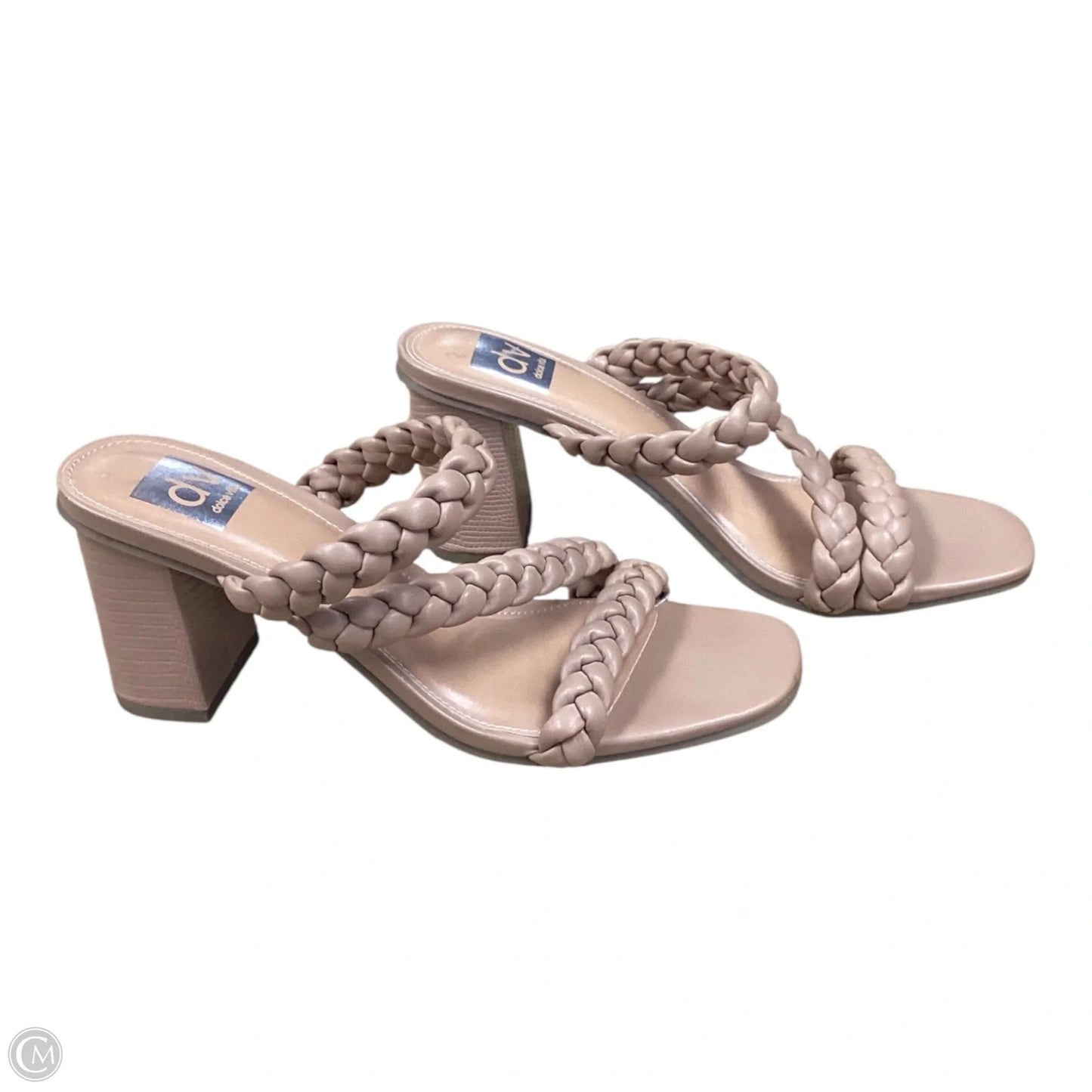 Sandals Heels Block By Dolce Vita In Brown, Size: 8