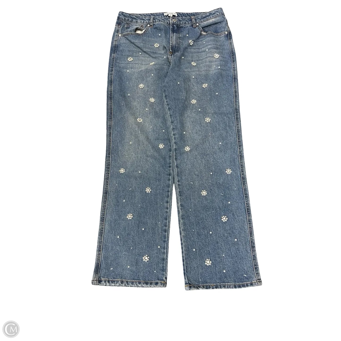 Jeans Wide Leg By And Now This In Blue Denim, Size: 12