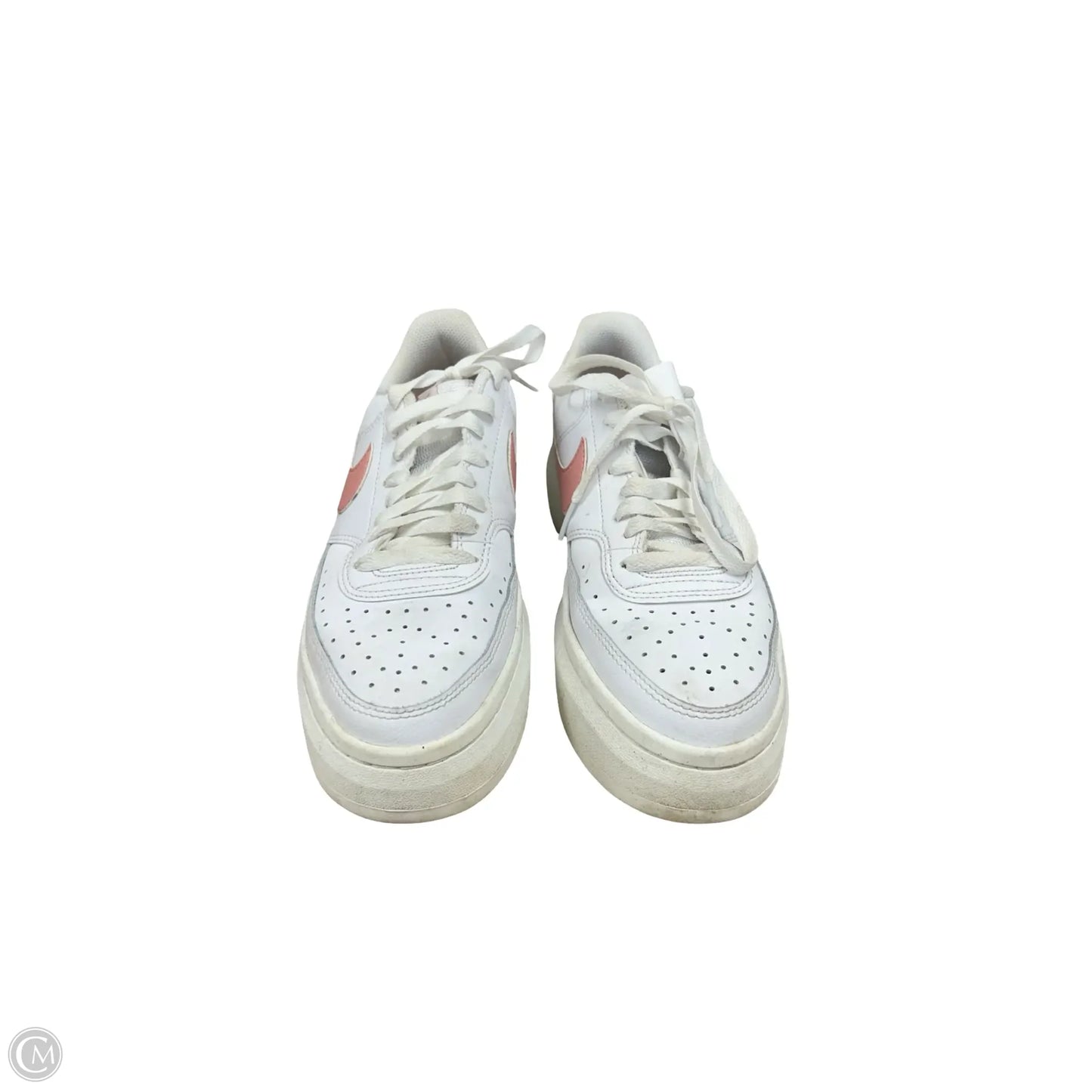 Shoes Sneakers By Nike In Pink & White, Size: 10.5