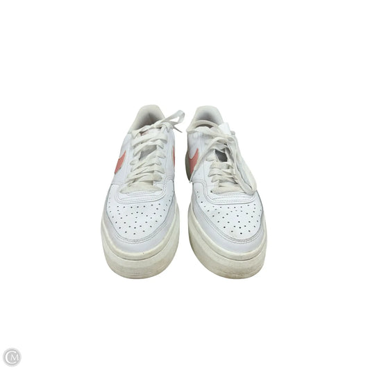 Shoes Sneakers By Nike In Pink & White, Size: 10.5