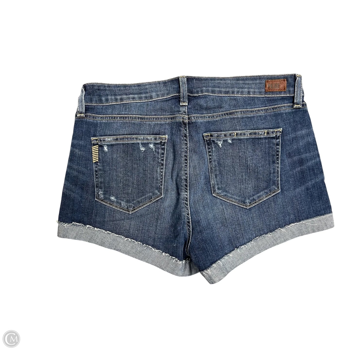 Shorts By Paige In Blue Denim, Size: 8