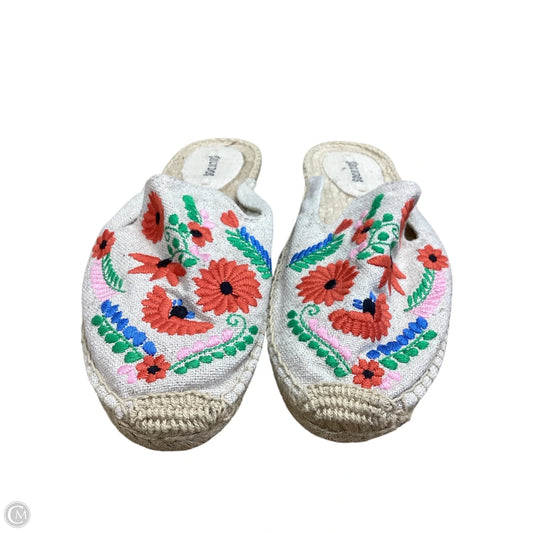 Shoes Flats By Soludos In Floral Print, Size: 8.5