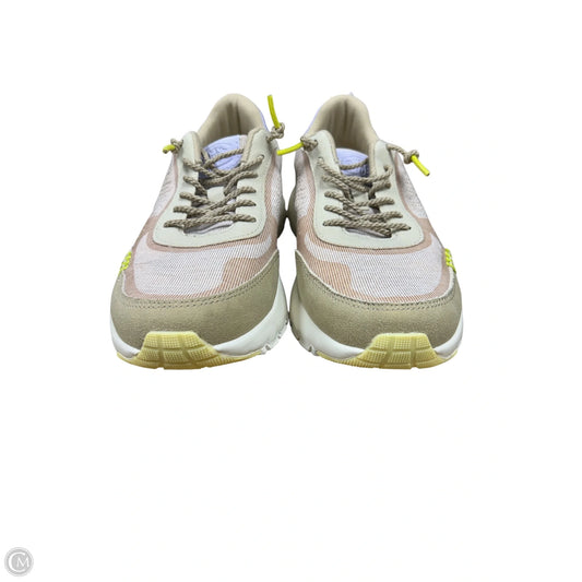 Shoes Sneakers By Hey Dude In Pink & Tan, Size: 7