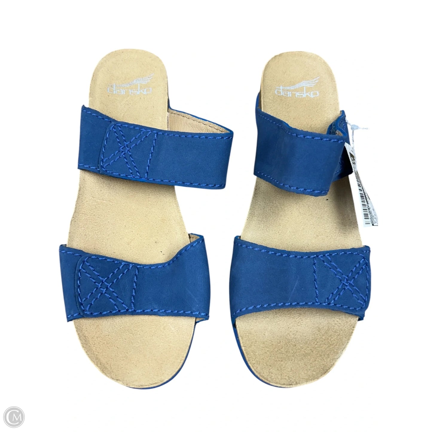 Sandals Flats By Danskin In Blue, Size: 7.5