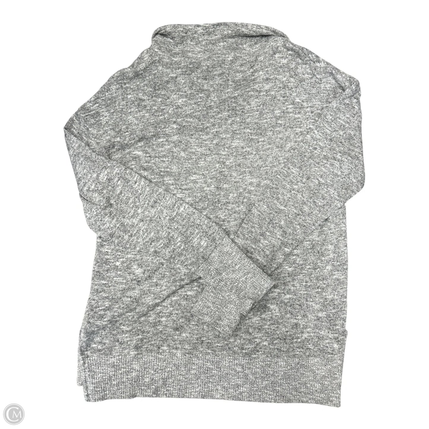 Top Long Sleeve By Chicka-d In Grey, Size: M