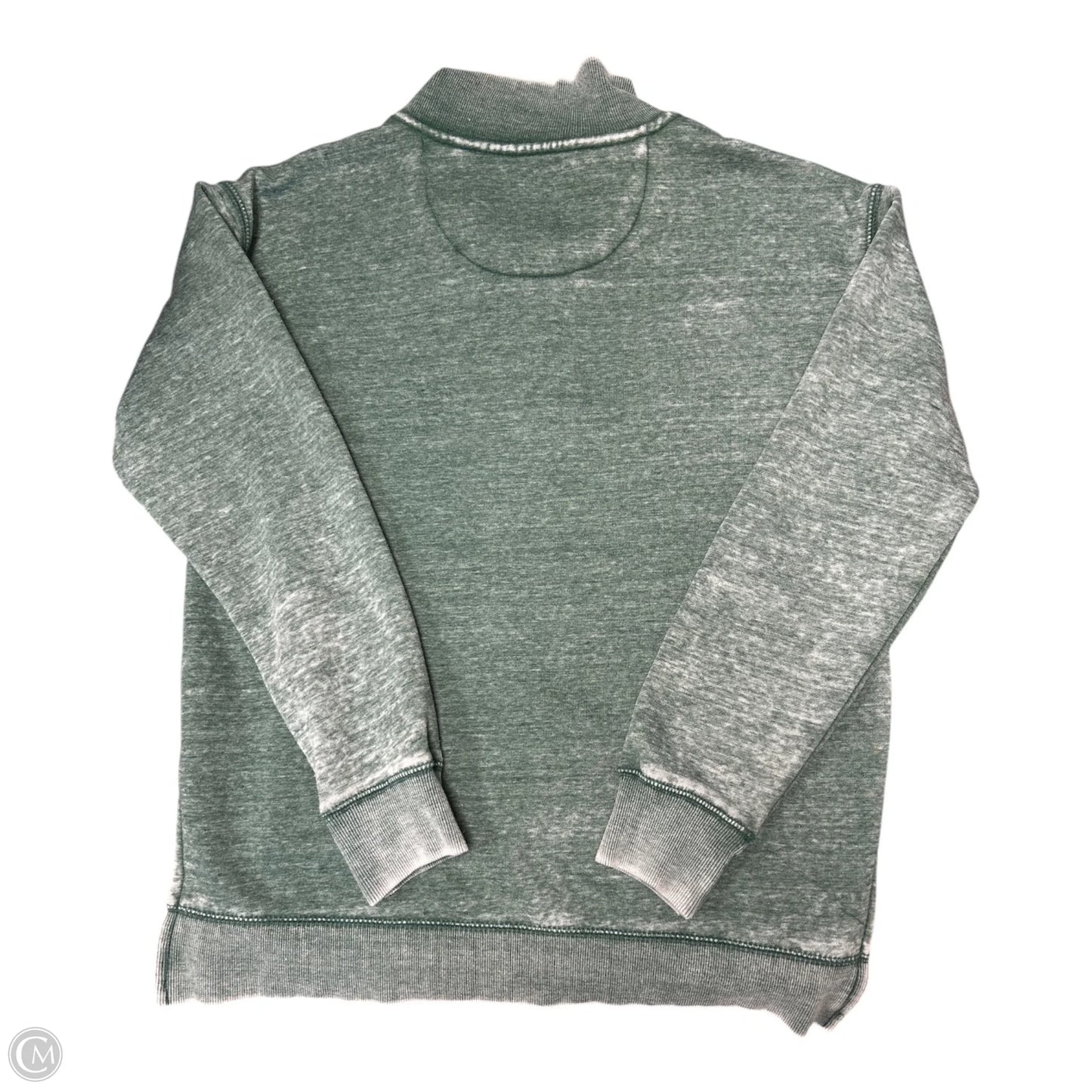 Sweatshirt Collar By Pressbox In Green, Size: M