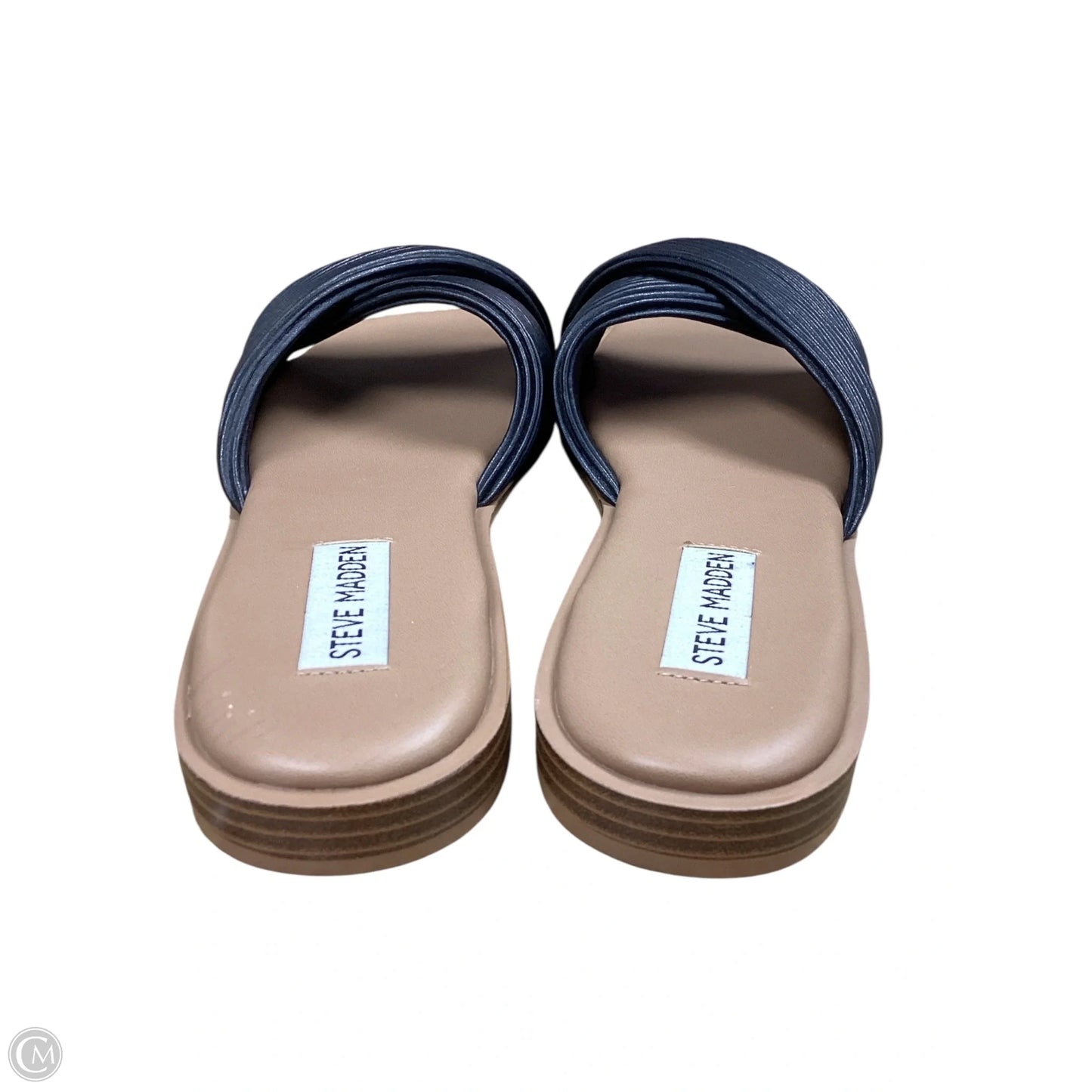 Sandals Flats By Steve Madden In Black, Size: 7