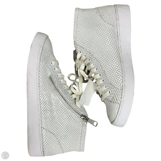 Shoes Sneakers By Vionic In Grey & White, Size: 7