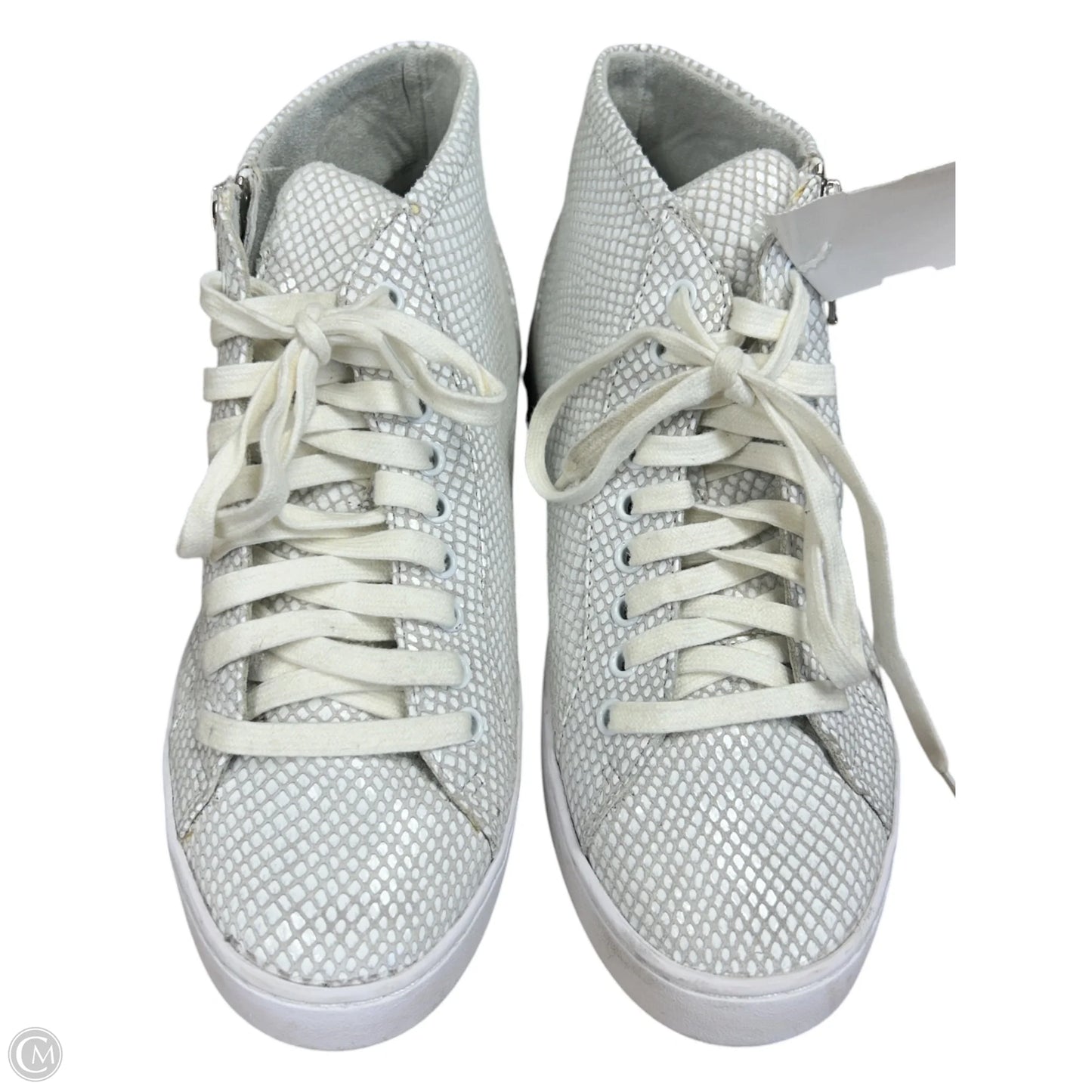 Shoes Sneakers By Vionic In Grey & White, Size: 7