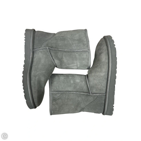 Boots Designer By Ugg In Grey, Size: 8