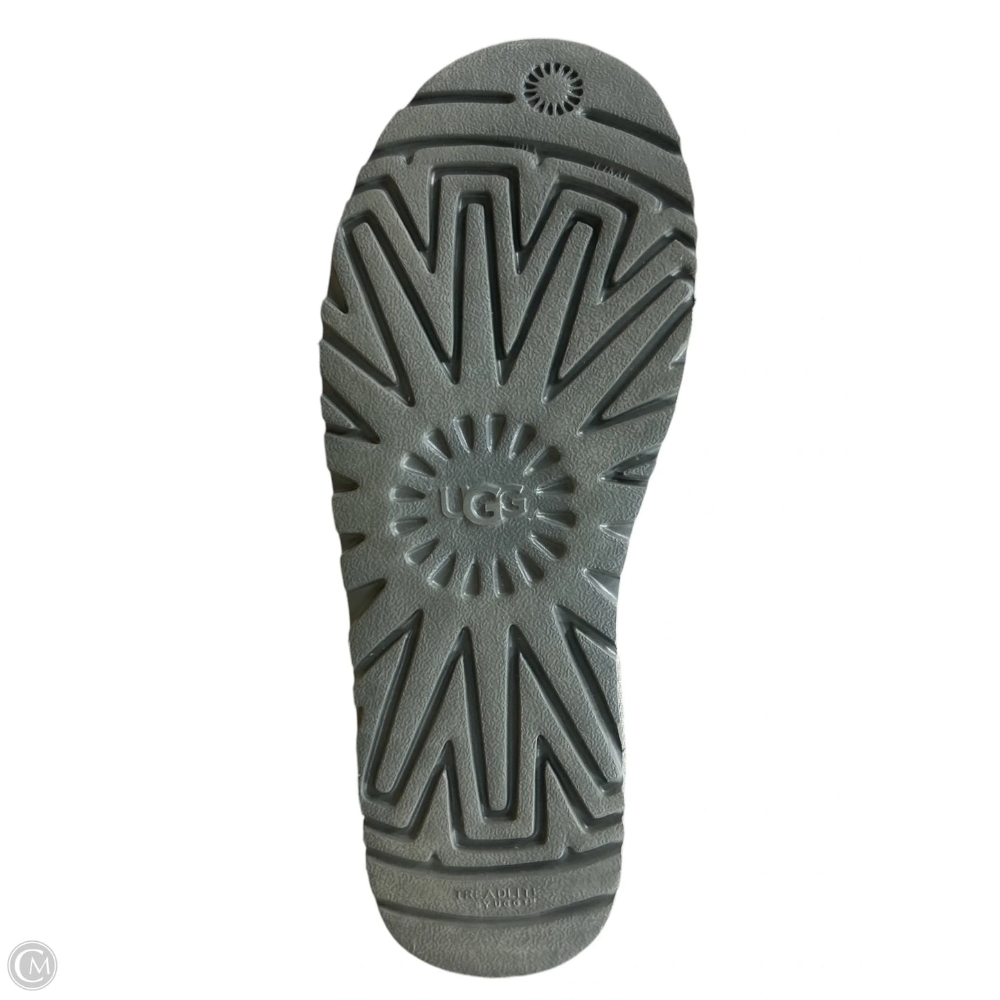 Boots Designer By Ugg In Grey, Size: 8