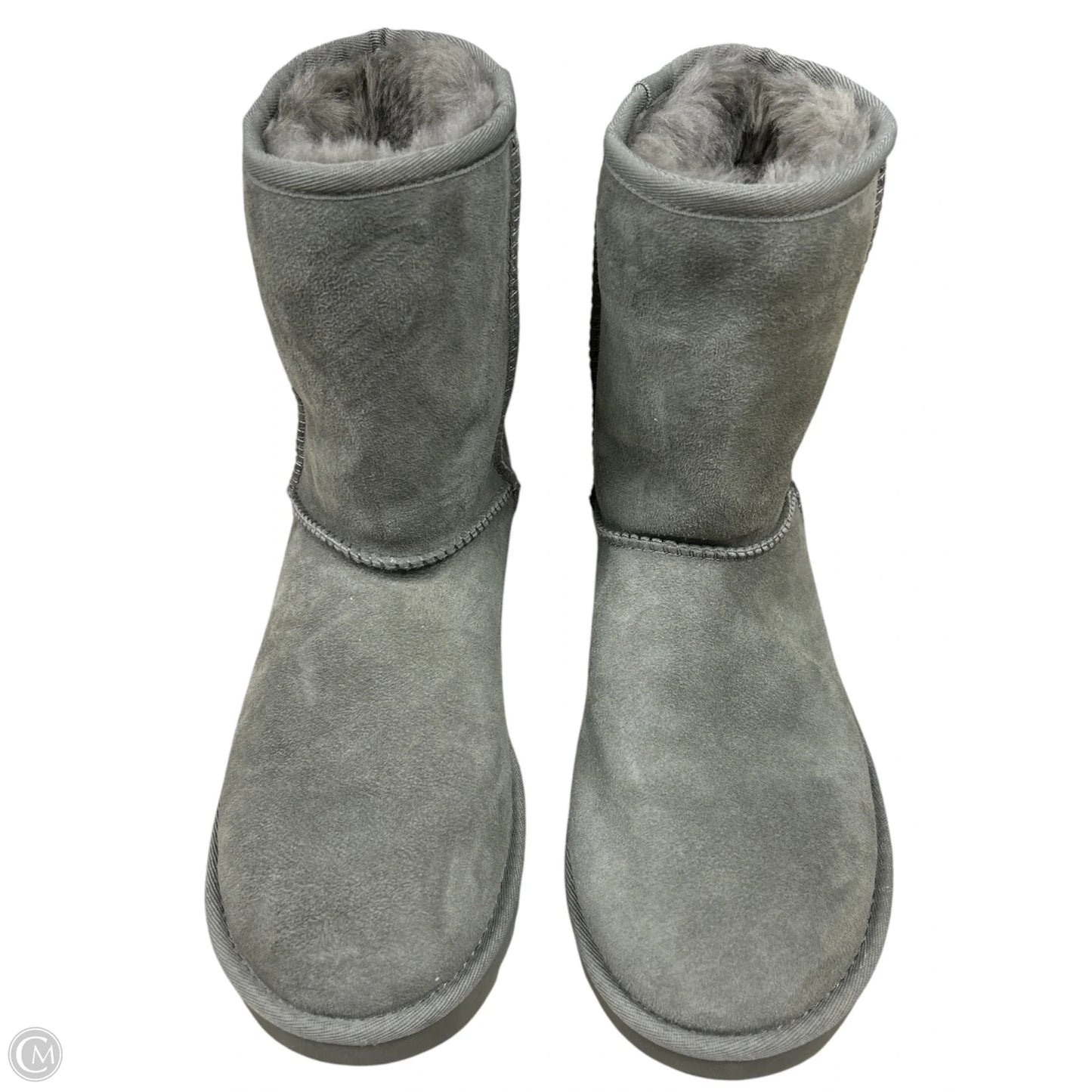 Boots Designer By Ugg In Grey, Size: 8