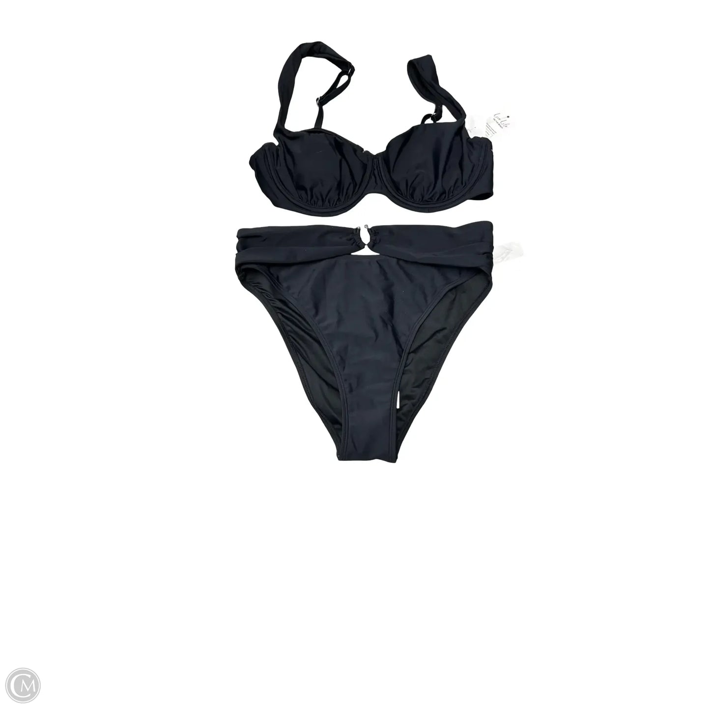 Swimsuit 2pc By Cupshe In Black, Size: M