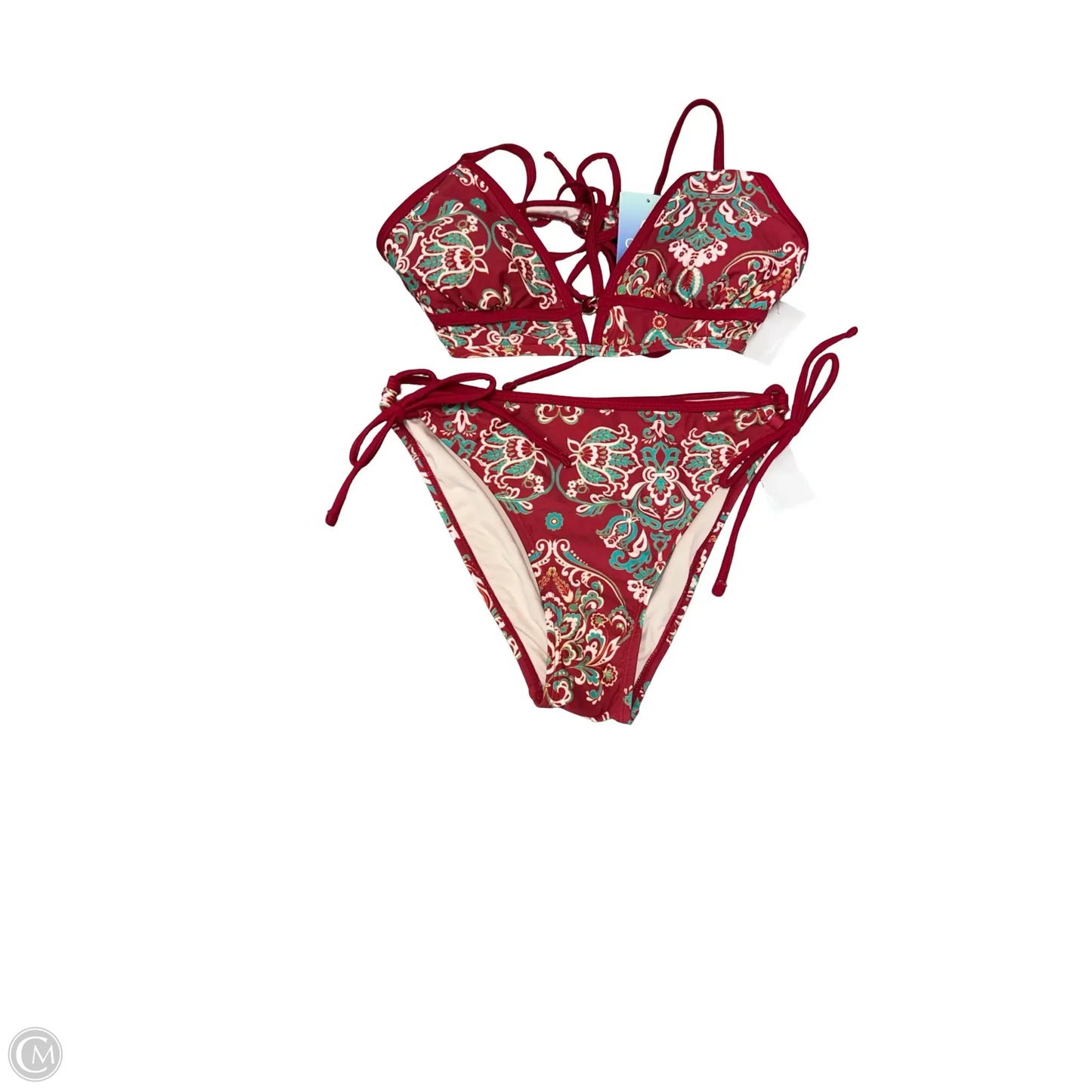Swimsuit 2pc By Cupshe In Red, Size: M