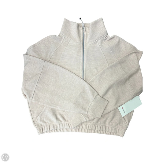 Athletic Sweatshirt Collar By Lululemon In Pink, Size: Xl