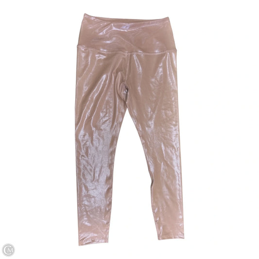Athletic Leggings By Beyond Yoga In Pink, Size: L