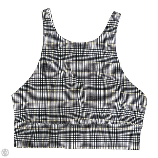 Athletic Bra By Cmc In Plaid Pattern, Size: Xs