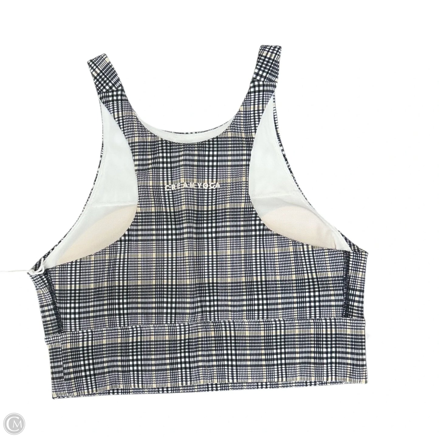 Athletic Bra By Cmc In Plaid Pattern, Size: Xs