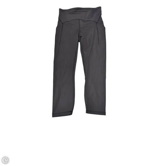 Athletic Leggings By Lululemon In Black, Size: 8