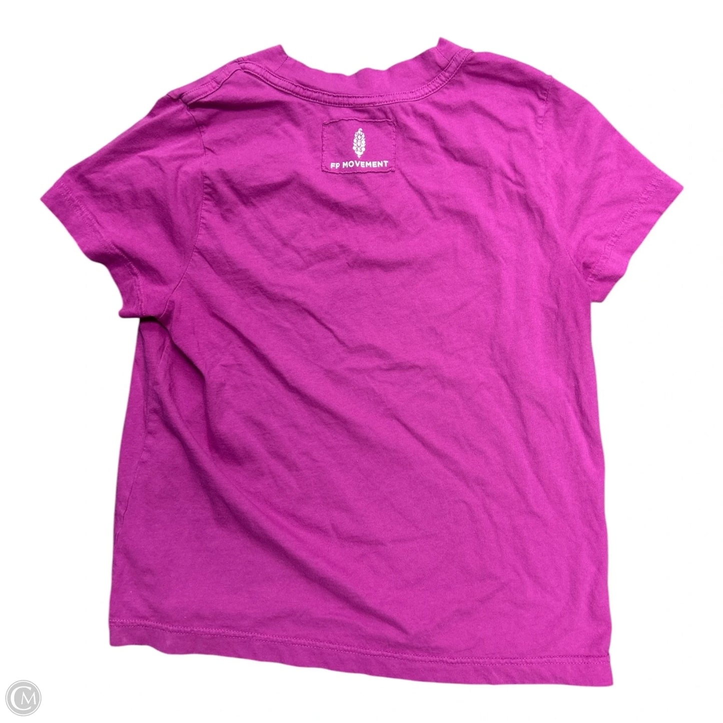 Top Short Sleeve By Free People In Purple, Size: Xs