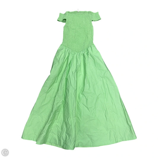 Dress Casual Maxi By Free People In Green, Size: Xs