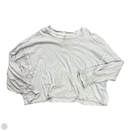 Top Long Sleeve By Free People In Purple, Size: S