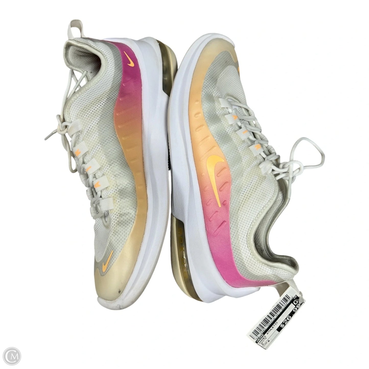 Shoes Athletic By Nike In White, Size: 8
