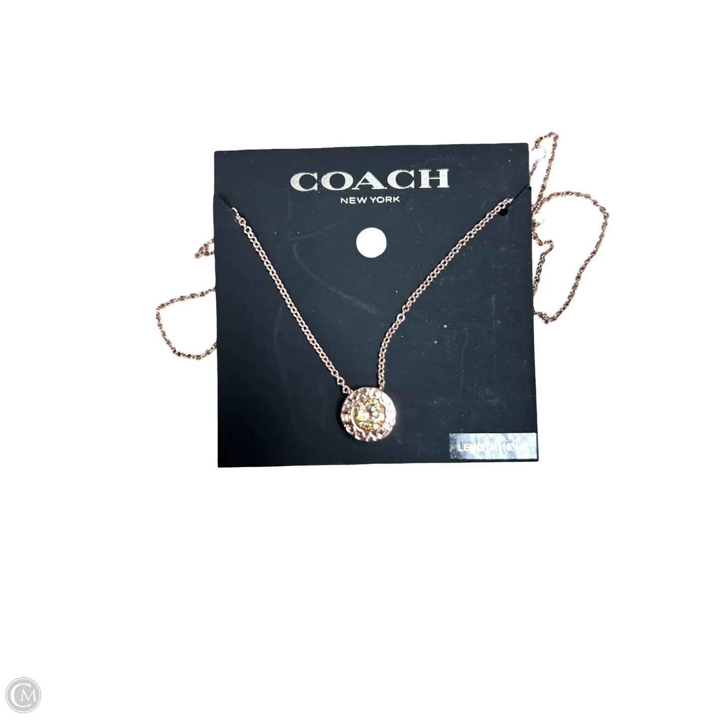 Necklace Designer By Coach