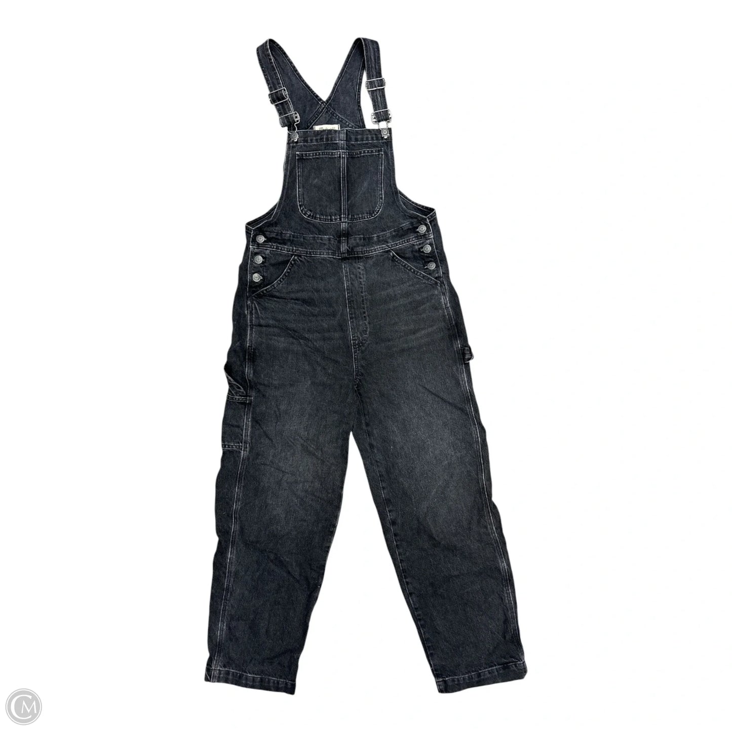 Overalls By Madewell In Black Denim, Size: M