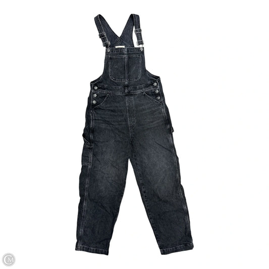 Overalls By Madewell In Black Denim, Size: M