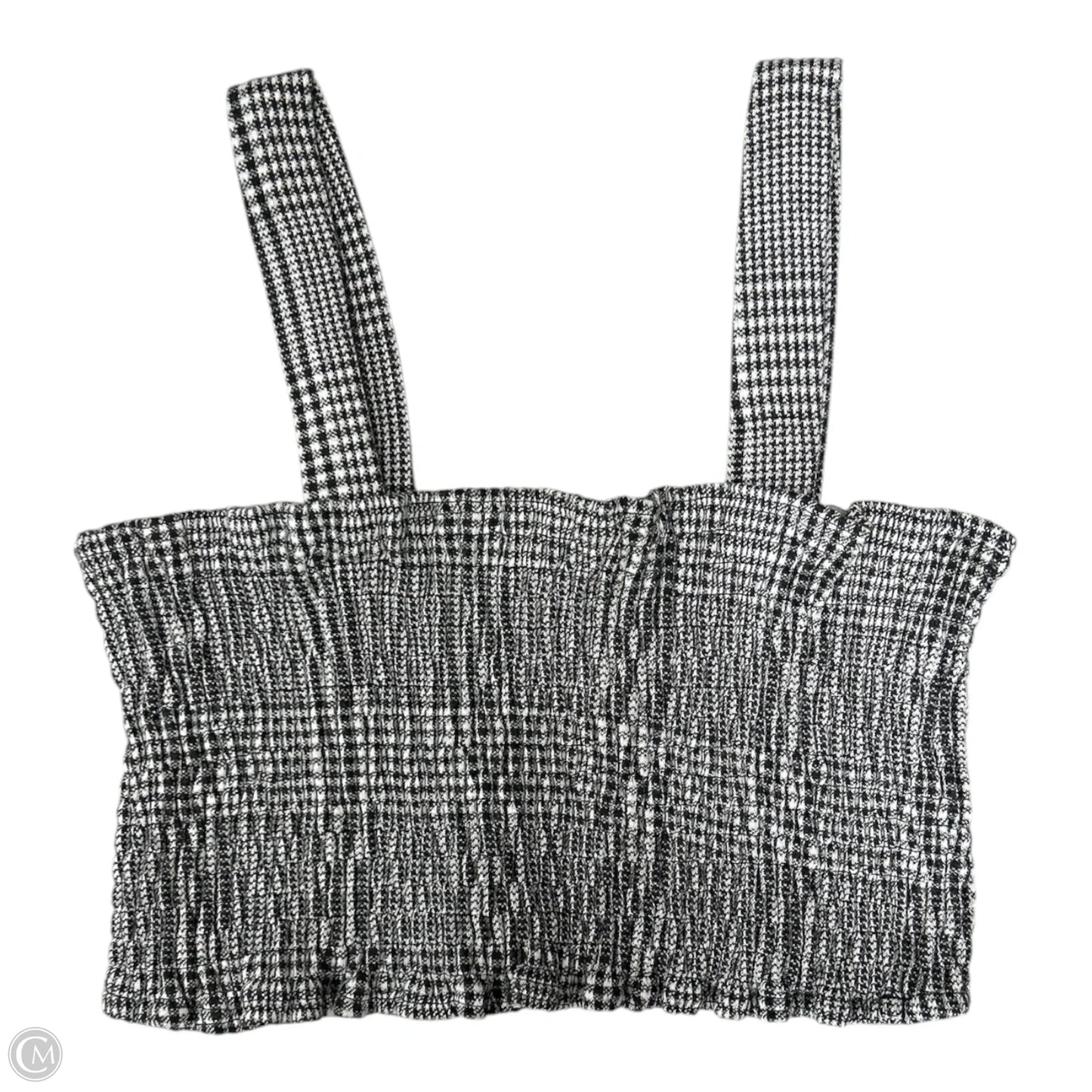 Top Sleeveless By Free People In Black & White, Size: Xs