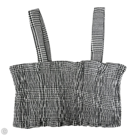 Top Sleeveless By Free People In Black & White, Size: Xs