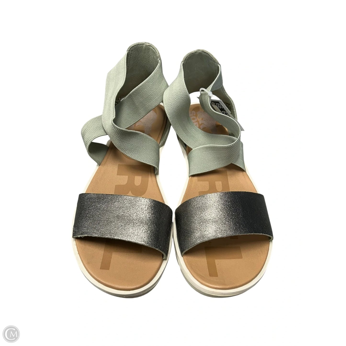 Sandals Flats By Sorel In Green, Size: 7