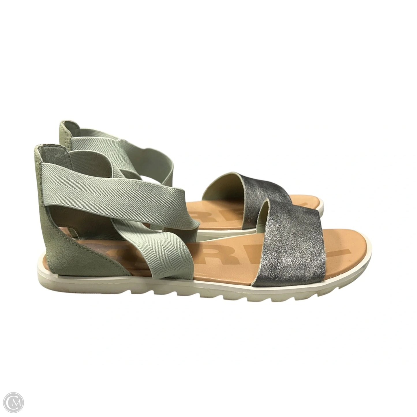 Sandals Flats By Sorel In Green, Size: 7