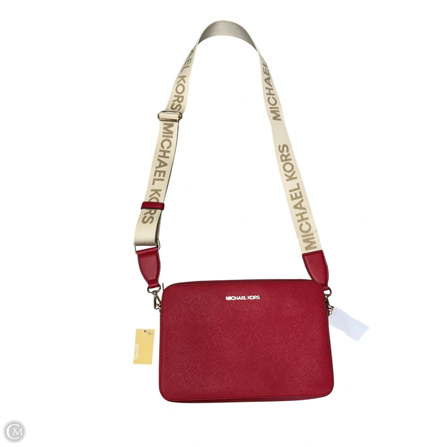 Crossbody Designer By Michael Kors, Size: Large