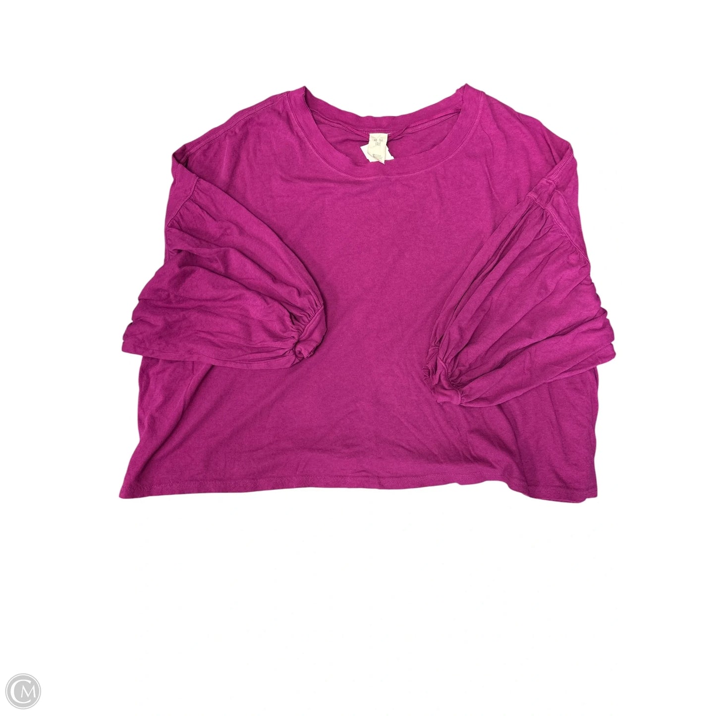 Top Short Sleeve By We The Free In Purple, Size: M