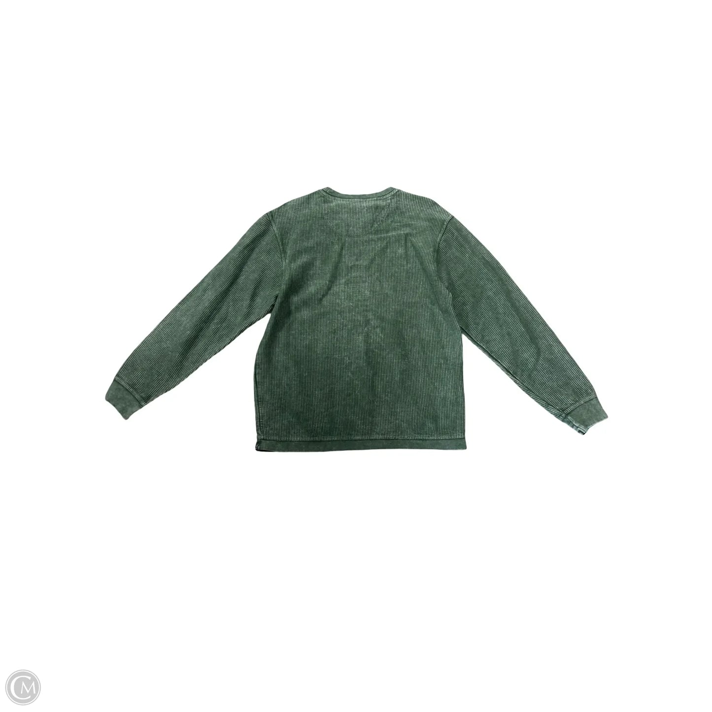 Sweatshirt Crewneck By Pressbox In Green, Size: S