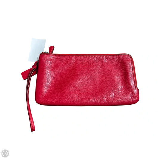 Wristlet Designer By Coach, Size: Medium