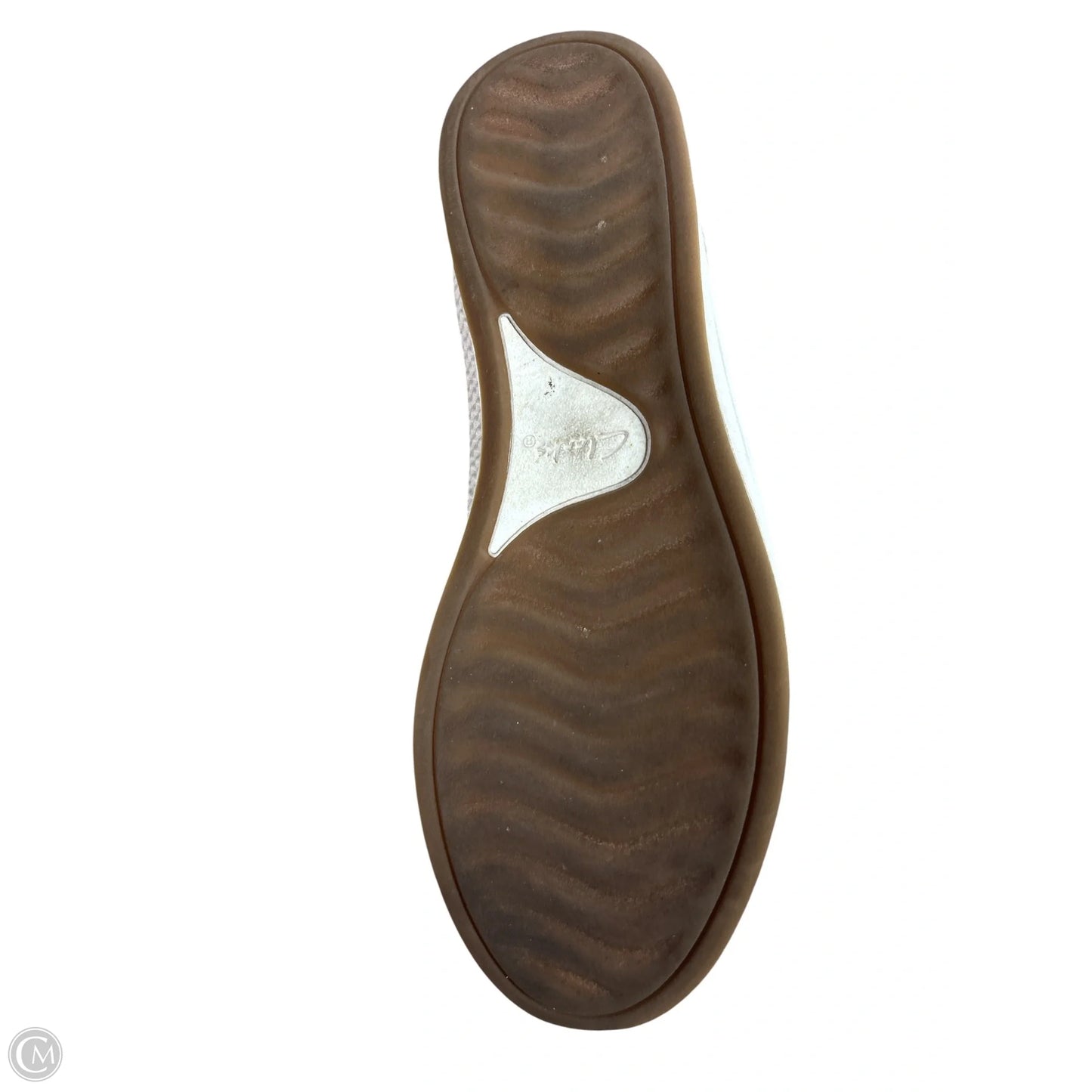Shoes Flats By Clarks In Tan, Size: 7