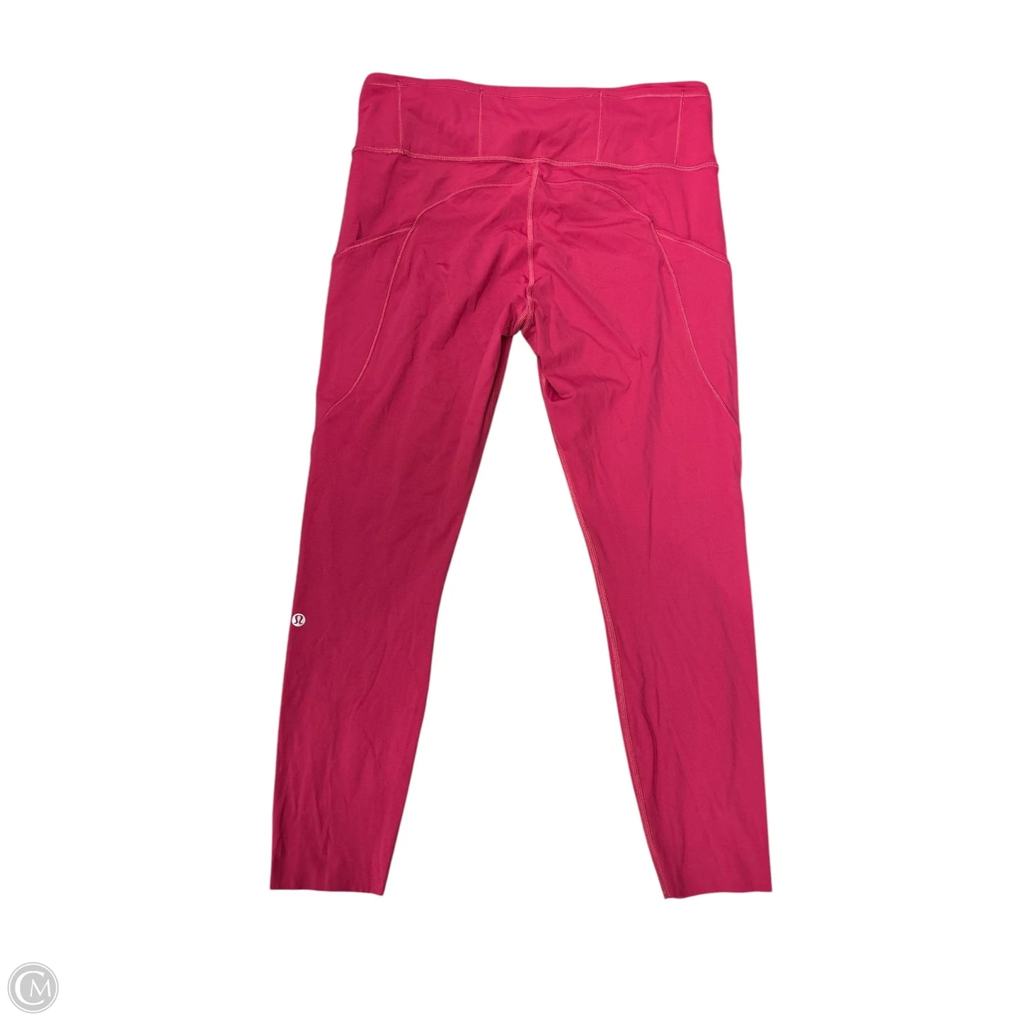 Athletic Leggings By Lululemon In Pink, Size: 12