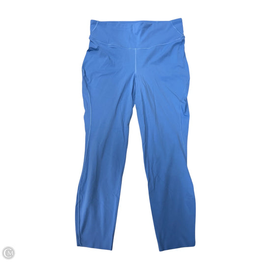 Athletic Leggings By Lululemon In Blue, Size: 12
