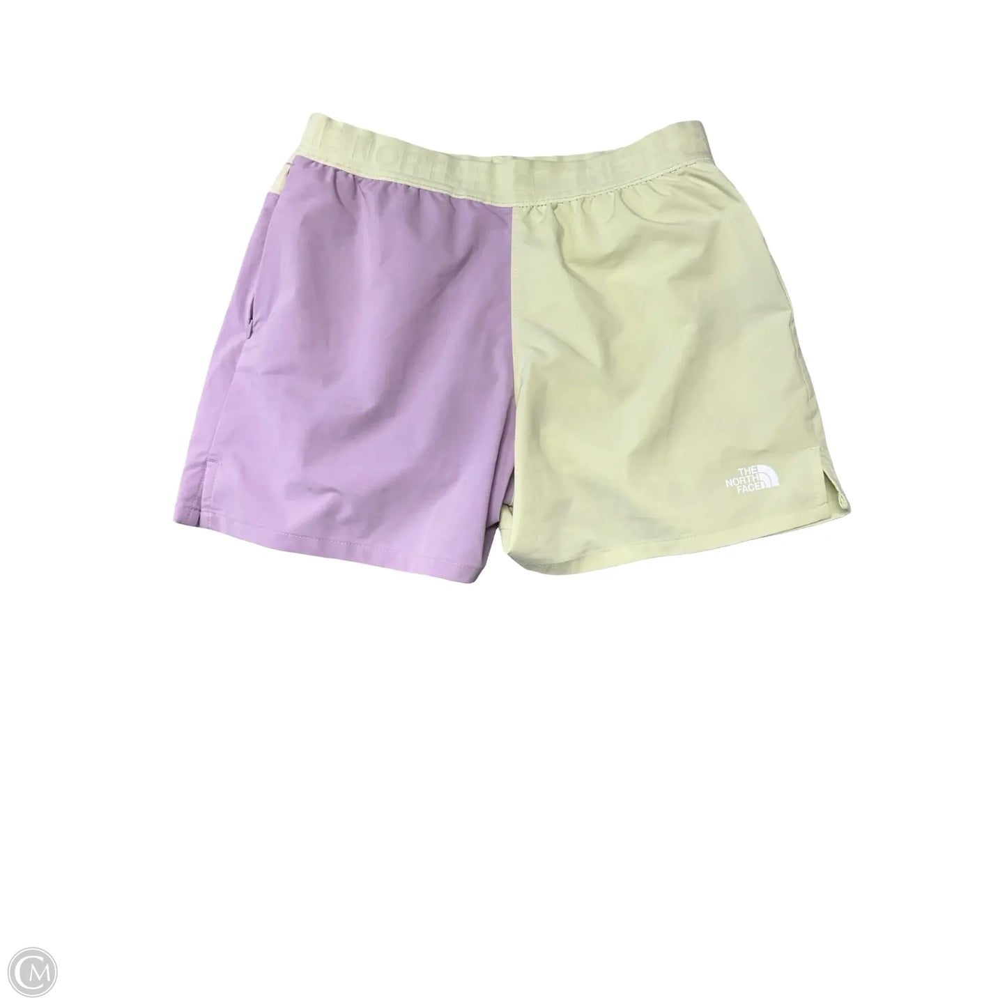 Athletic Shorts By The North Face In Green & Purple, Size: S