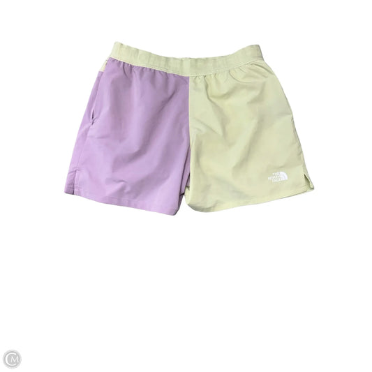 Athletic Shorts By The North Face In Green & Purple, Size: S