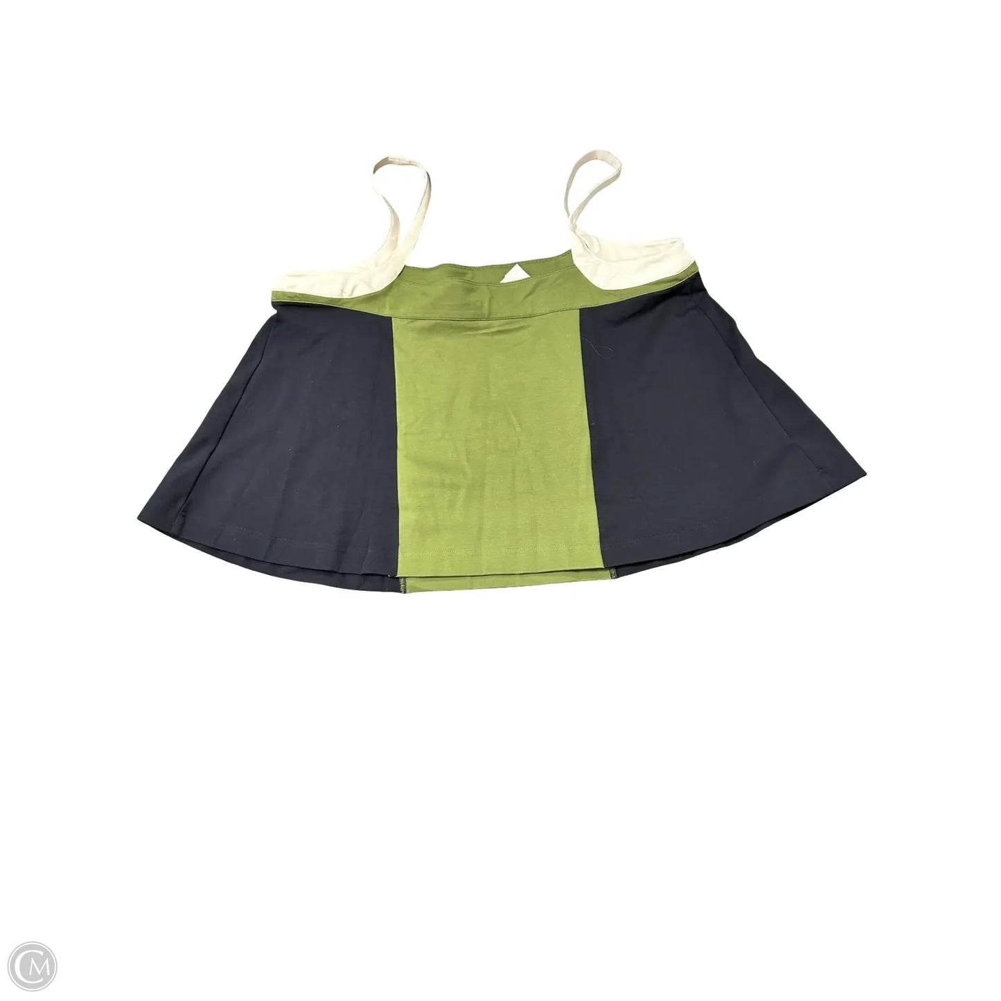 Top Sleeveless By Maeve In Blue & Green, Size: L