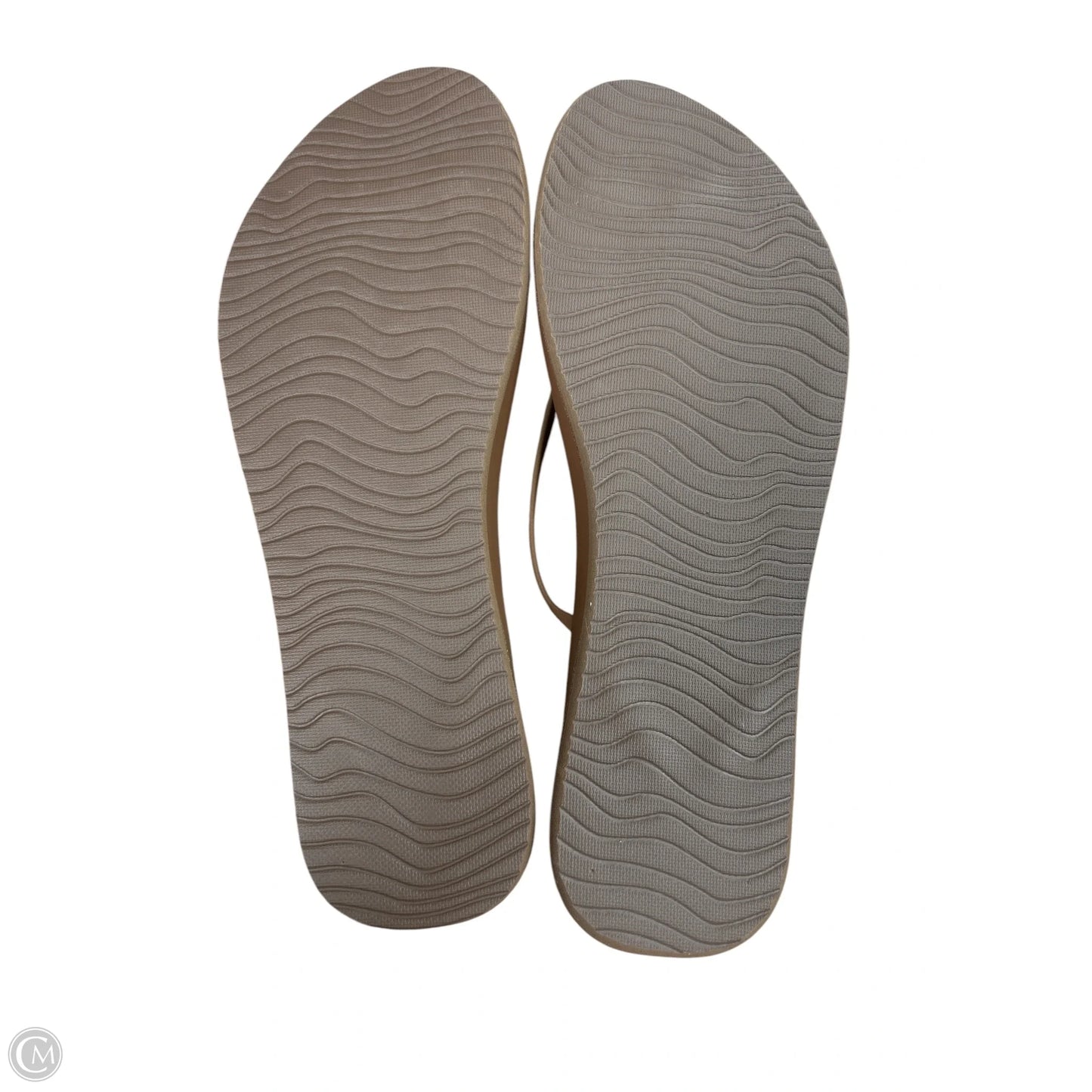 Sandals Flip Flops By Reef In Brown, Size: 9