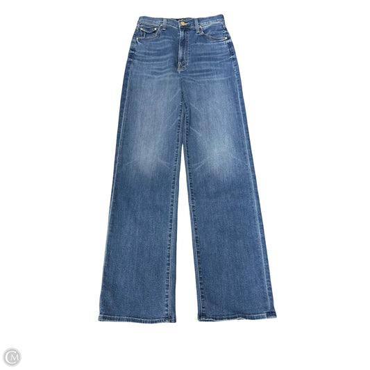 Jeans Straight By Mother In Blue Denim, Size: 2